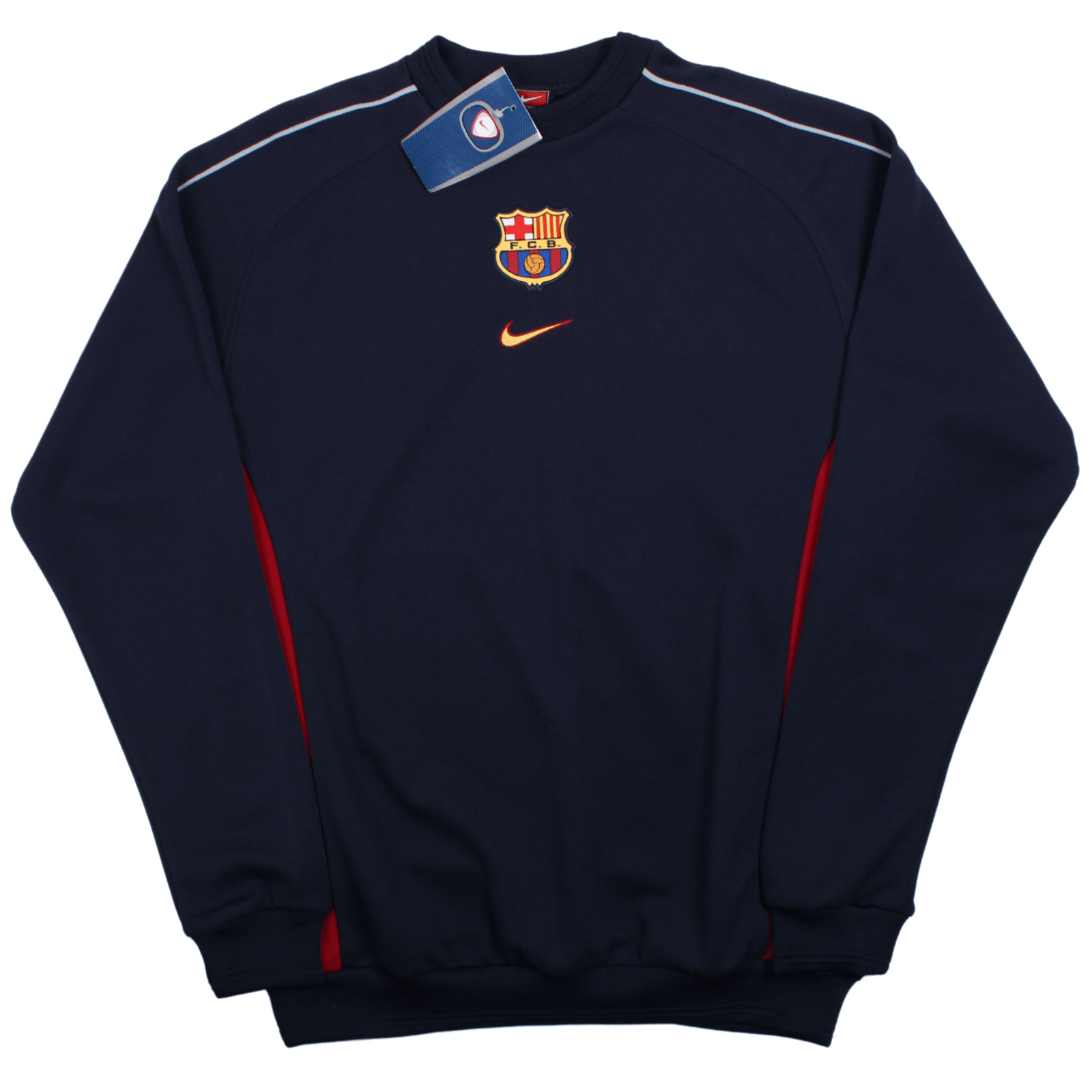 Vintage Nike Barcelona FC Sweatshirt S BNWT